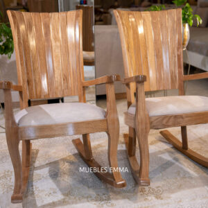 Mecedora Cuchara de Palo Lineal - Muebles Emma - Sampués